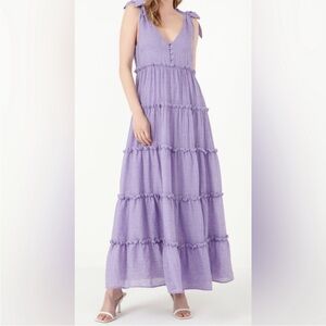 Free the Roses Maxi Dress NWT Size L